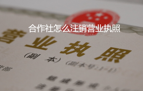 合作社怎么注銷營業執照(合作社注銷營業執照需要的材料)
